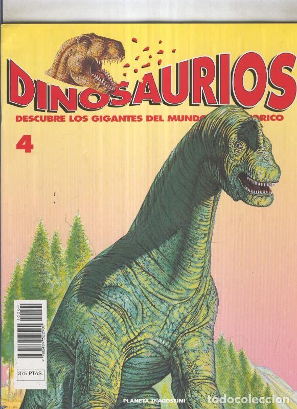 Postales: Dinosaurios fasciculo coleccionable numero 004 - varios