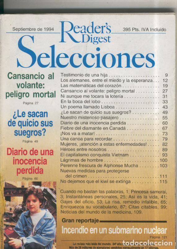 Postales: Selecciones del Readers Digest numero 645 - Varios