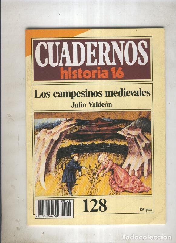 Postales: Cuadernos Historia 16 numero 128: Los campesinos medievales - Julio Valdeon