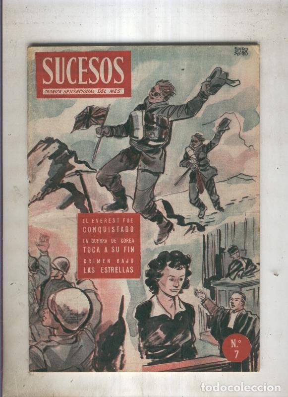 Cartoline: REVISTA SUCESOS numero 07 de 1953 ( 2 paginas con dibujos de Carrillo) - VARIOS