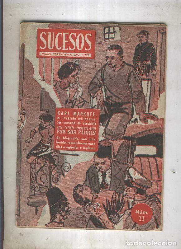 Postkarten: REVISTA SUCESOS numero 11 de 1953 ( 2 paginas con dibujos de Carrillo) - VARIOS