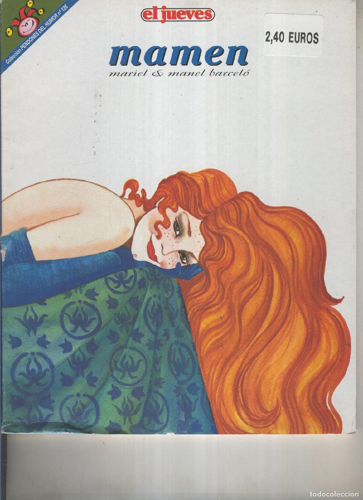 Cartoline: EL JUEVES: Mamen ( numerado 02 en trasera) - MARIEL BARCELO