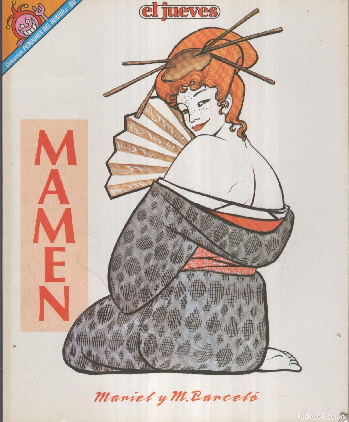 Postkarten: EL JUEVES: Mamen ( numerado 02 en trasera) - MARIEL BARCELO