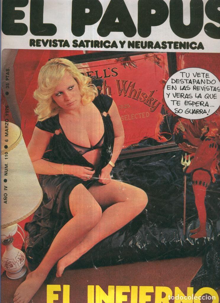 Postales: El Papus. Revista de humor numero 110. El infierno - Varios