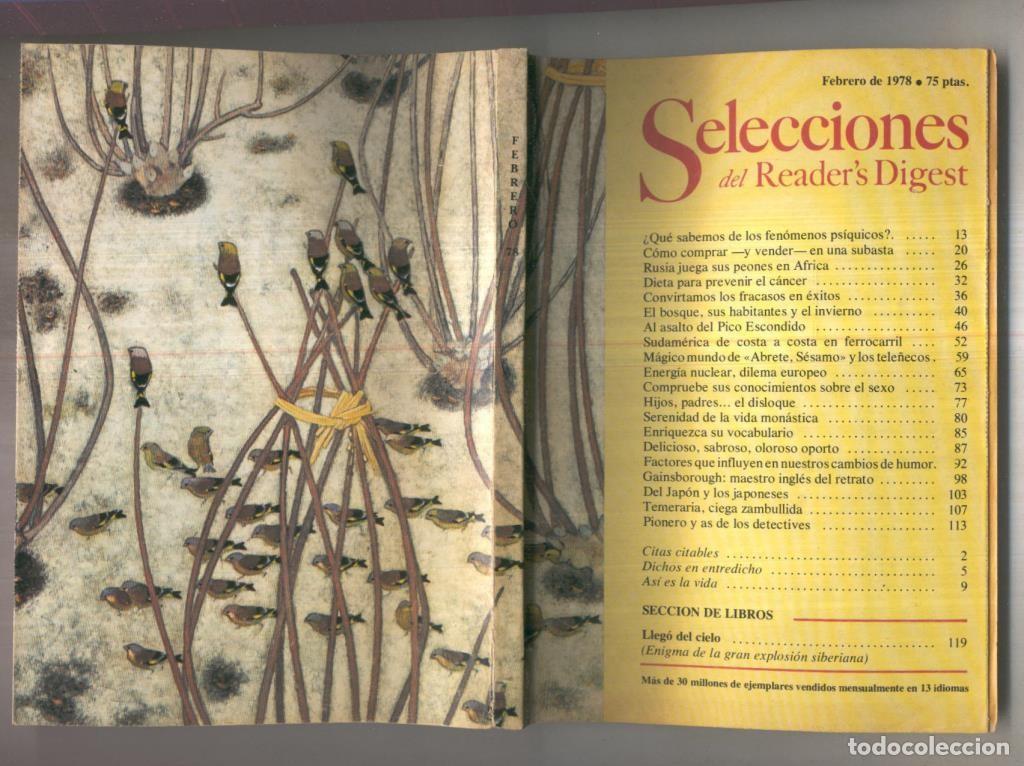Postales: Selecciones del Readers Digest numero 447 (febrero 1978) - Varios