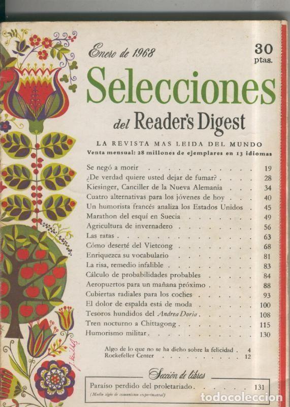 Postales: Selecciones del Readers Digest numero 326 - Varios