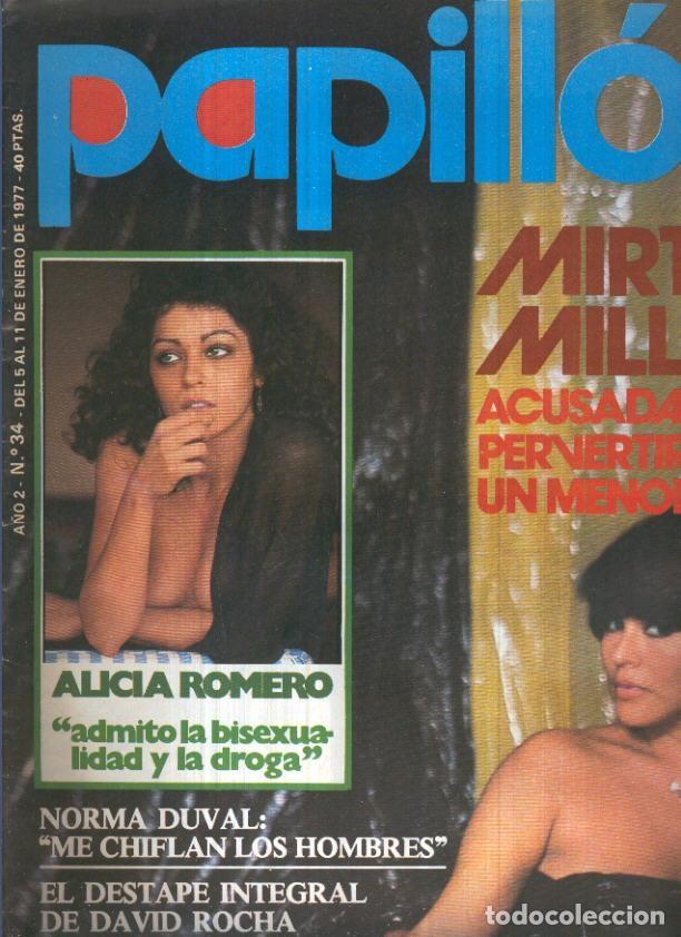 Cartoline: Papillon numero 034 (1977): Alicia Romero - varios