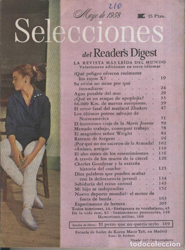 Postales: Selecciones del Readers Digest numero 210 - Varios - Foto 1