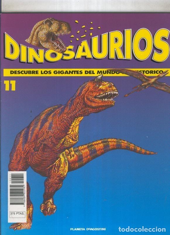 Postales: Dinosaurios fasciculo coleccionable numero 011 - varios
