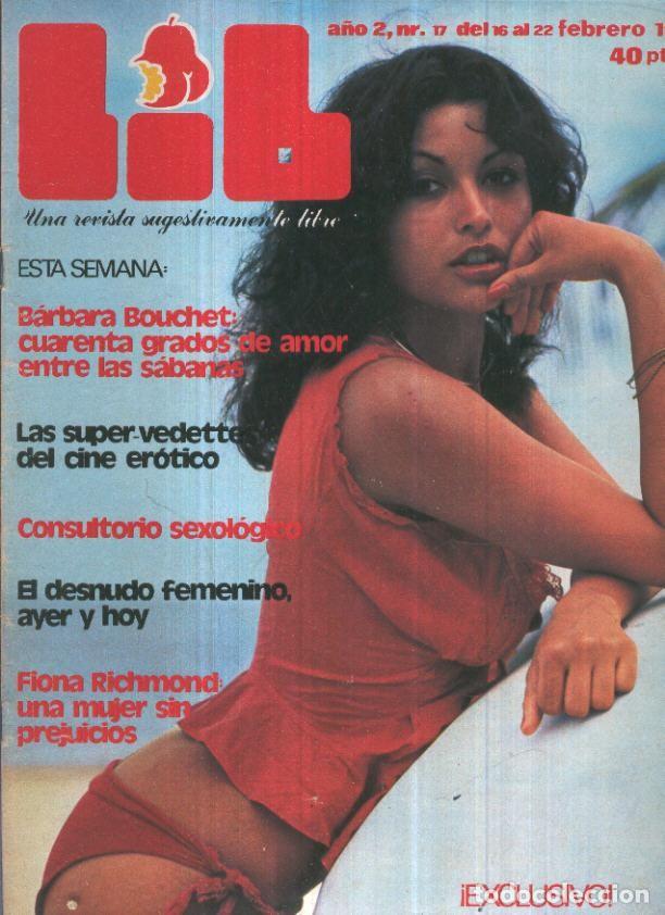Postais: LIB una revista sugestivamente numero 017: Rosa Valenty, Barbara Bouchet, Fiona Richmond, - varios
