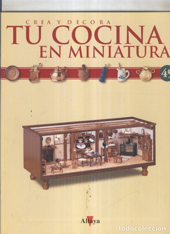 Postales: Crea y decora tu cocina en miniatura fasciculo numero 049 - varios
