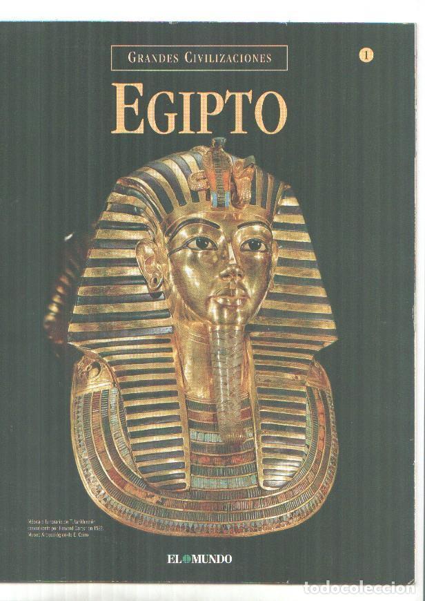 Postales: Grandes Civilizaciones: Egipto, fasciculo 01: El reino de los faraones - Varios