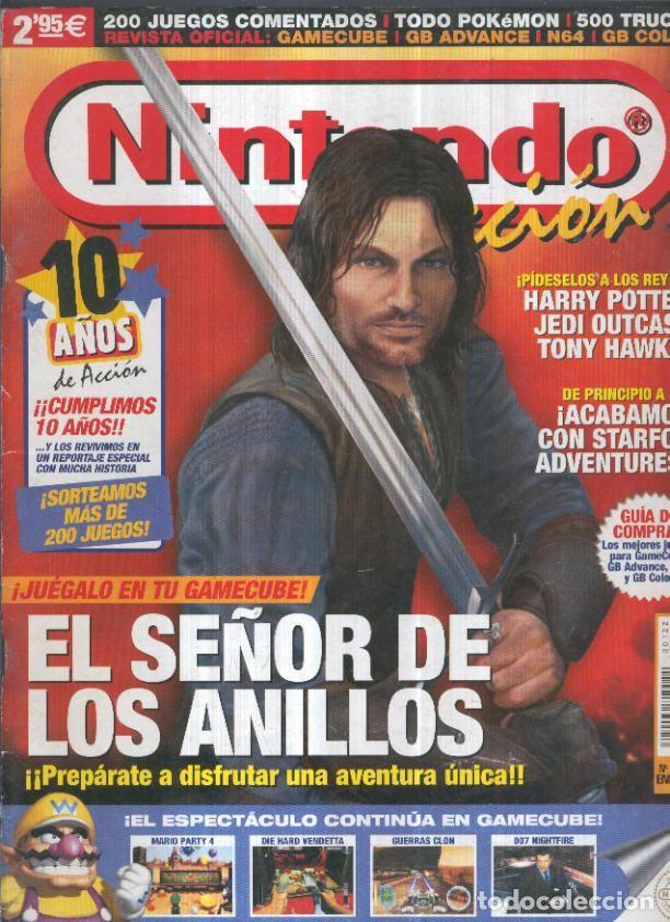 Postales: Revista: NINTENDO ACCION, No.122: El Se&ntilde;or de los Anillos (2003) - VARIOS