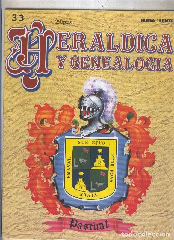 Cartoline: Heraldica y Genealogia numero 33: Pascual - Varios