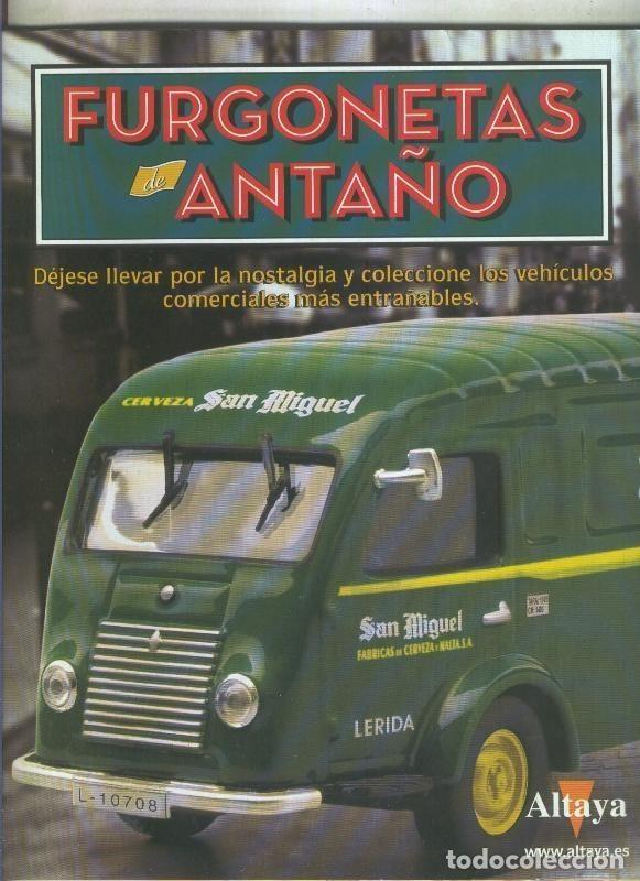 Postales: Furgonetas de anta&ntilde;o fasciculo promocional (UNICAMENTE EL FASCICULO) - varios