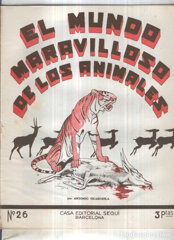 Postkarten: El mundo maravilloso de los animales numero 26: Mustelidos y un roedor - Antonio Guardiola