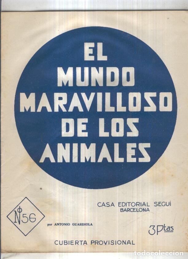 Postales: El mundo maravilloso de los animales numero 56: Los gatos - Antonio Guardiola