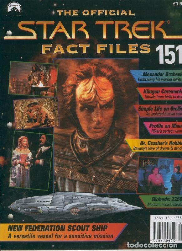 Postales: The Official Star Trek Fact Files 151 - Varios