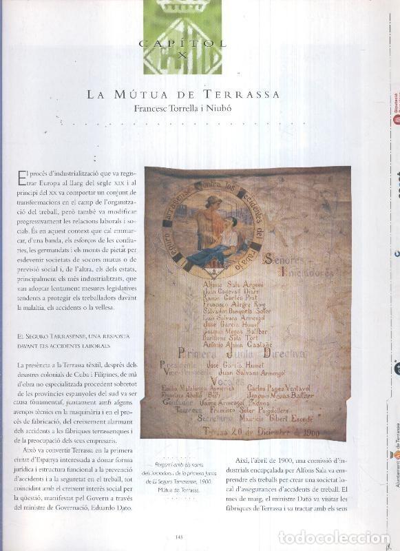 Postcards: Terrassa capitol X: La mutua de Terrassa - Francesc Torrella i Niubo