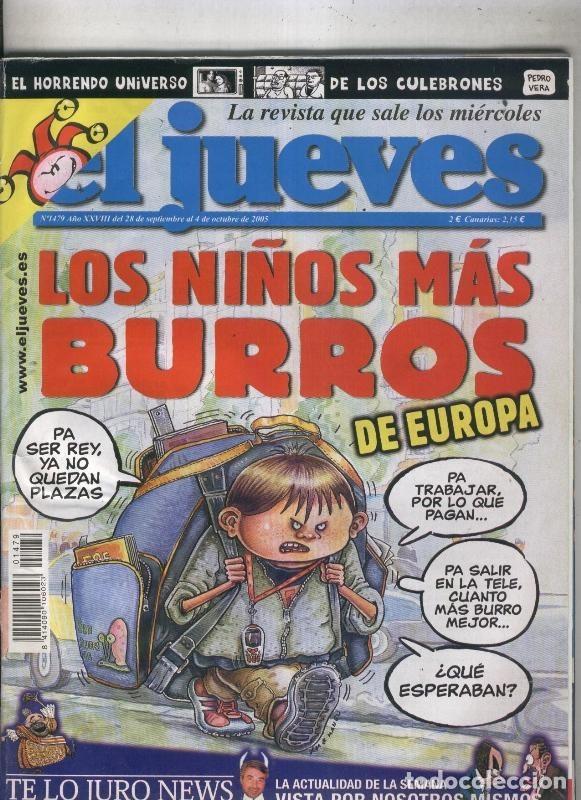 Postkarten: El Jueves revista semanal numero 1479: poster de Celia Blanco - Varios