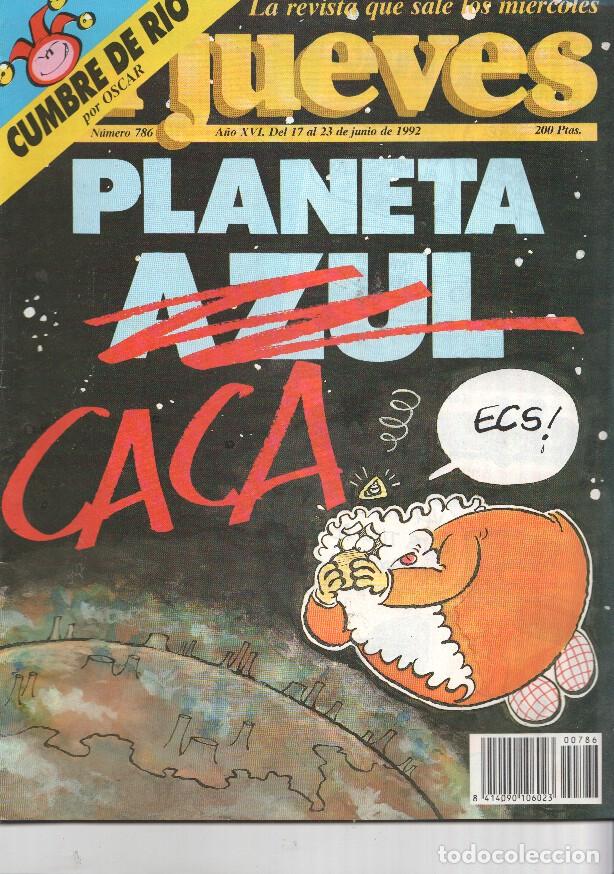 Postales: EL JUEVES numero 0786 - PLANETA AZUL - Varios