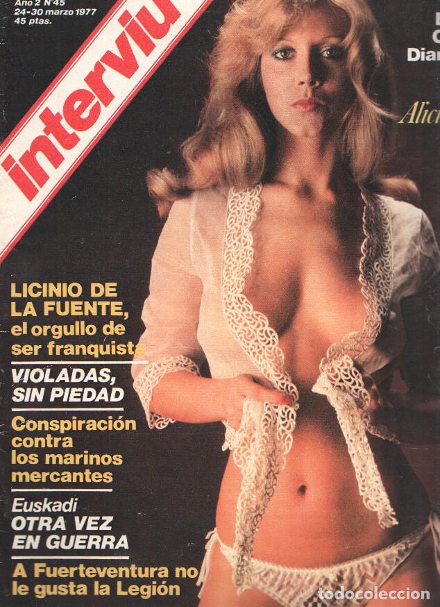 Postkarten: INTERVIU Volumen 0045: ALICIA TOMAS, cuernos aparte - Varios