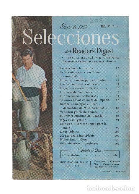 Postales: Selecciones del Readers Digest numero 206 - VARIOS