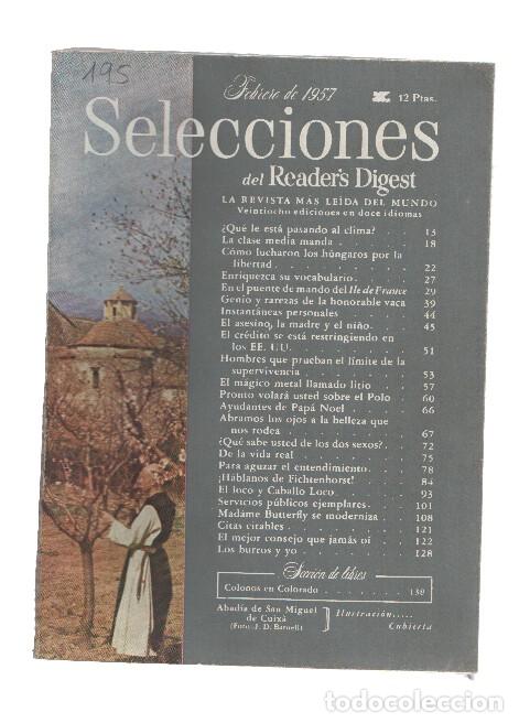 Postales: Selecciones del Readers Digest numero 195 - VARIOS