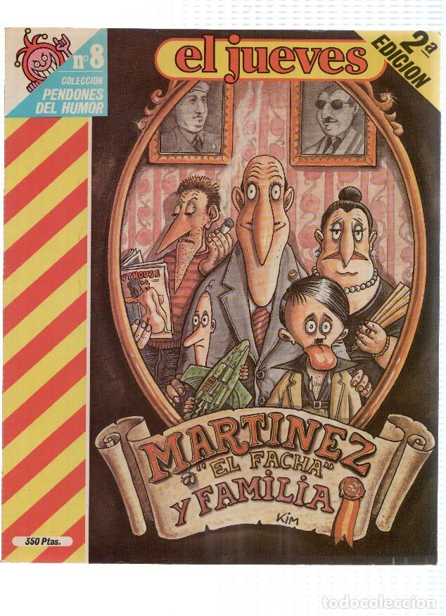 Postkarten: El Jueves: Pendones del Humor numero 008: Martinez el Facha: Y familia - Kim
