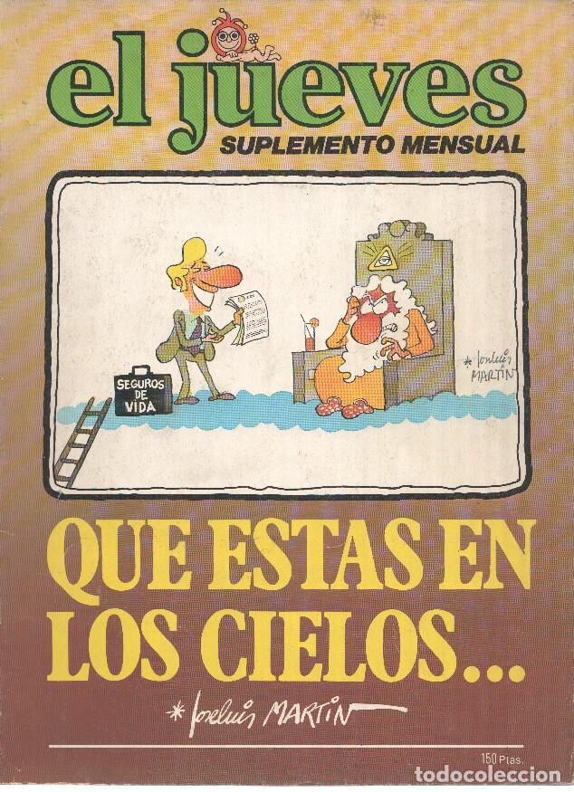Postkarten: EL JUEVES Suplemento Mensual: QUE ESTAS EN LOS CIELOS (Ediciones Zeta) - Jose Luis Martin