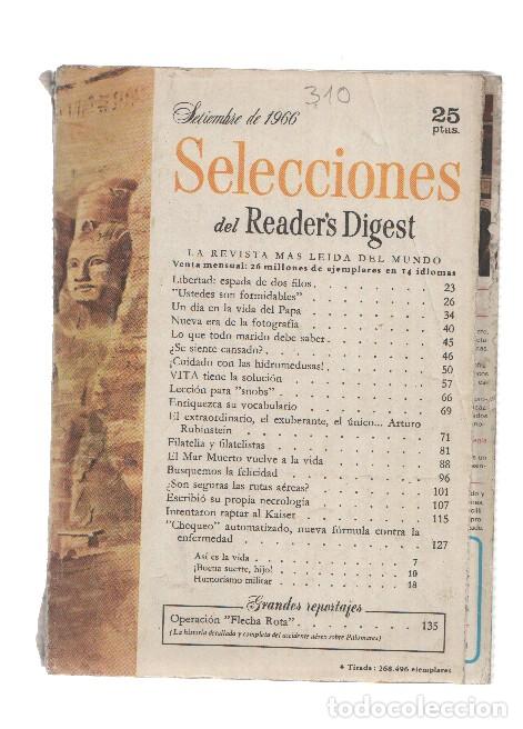 Postales: Selecciones del Readers Digest numero 310 - VARIOS