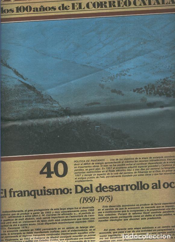 Postales: Un siglo de catalu&ntilde;a en los 100 a&ntilde;os de El Correo Catalan, fasciculo numero 40 - Varios