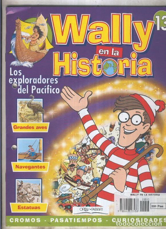 Cartoline: Wally en la historia numero 13: Los exploradores del pacifico - Varios