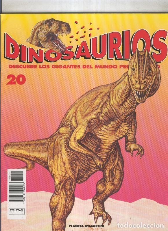 Postales: Dinosaurios fasciculo coleccionable numero 020 - varios