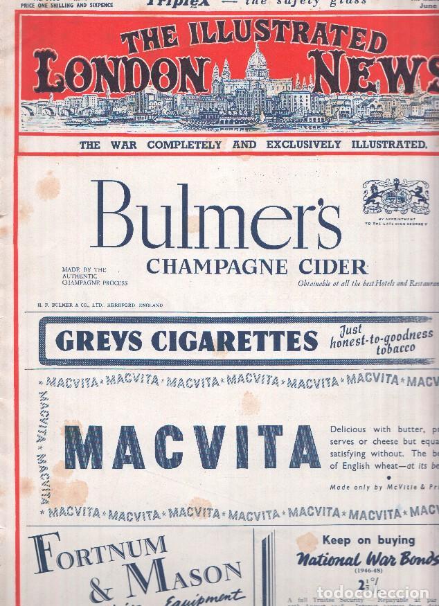 Postcards: THE ILLUSTRATED LONDON NEWS, Numero 5332, June 28 1941: Goering, Keitel, Himmler an Hitler: Chief en