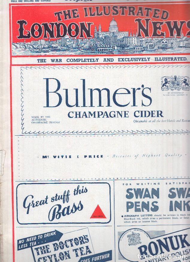 Postales: THE ILLUSTRATED LONDON NEWS Numero 5351, November 8 1941: Inside a Halifax Bomber - Varios