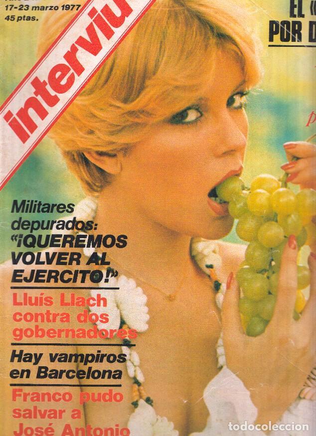 Postales: Revista INTERVIU Numero 044: BARBARA REY, fruta prohibida - VARIOS