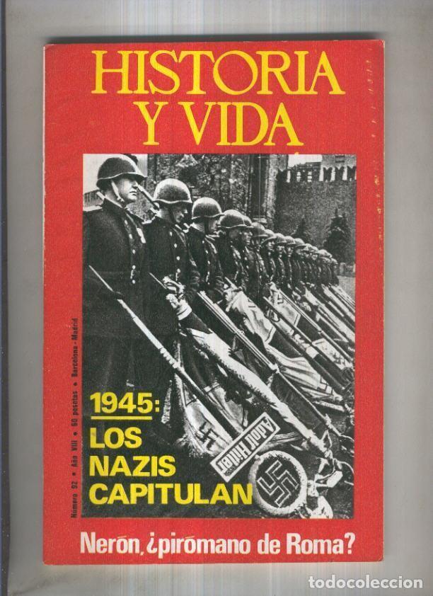 Postkarten: Historia y Vida revista numero 092: Neron piromano de Roma - Varios