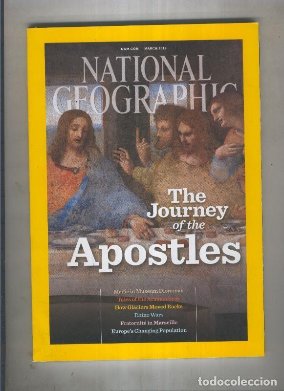 Postcards: National geographic 2012 March:The journey of the apostles - Varios