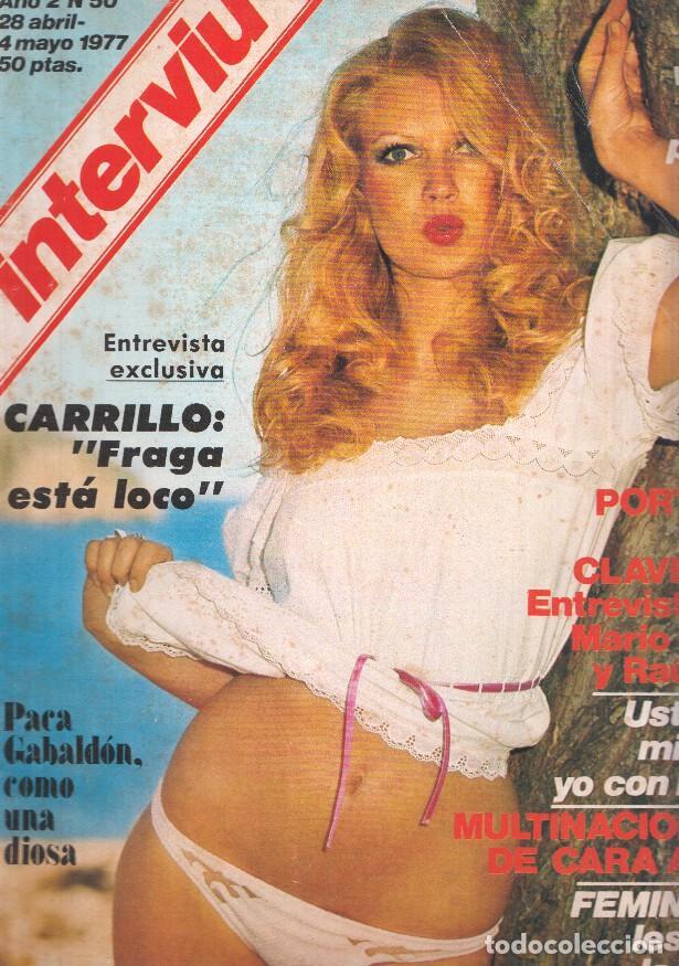 Postais: Revista INTERVIU Numero 050: PACA GABALDON, como una Diosa - VARIOS