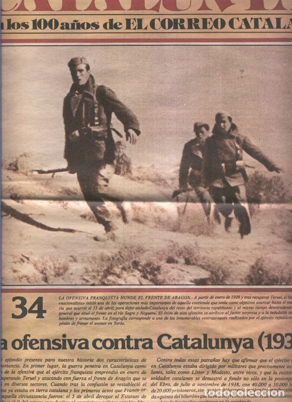 Postales: Un siglo de catalu&ntilde;a en los 100 a&ntilde;os de El Correo Catalan, fasciculo numero 34 - Varios