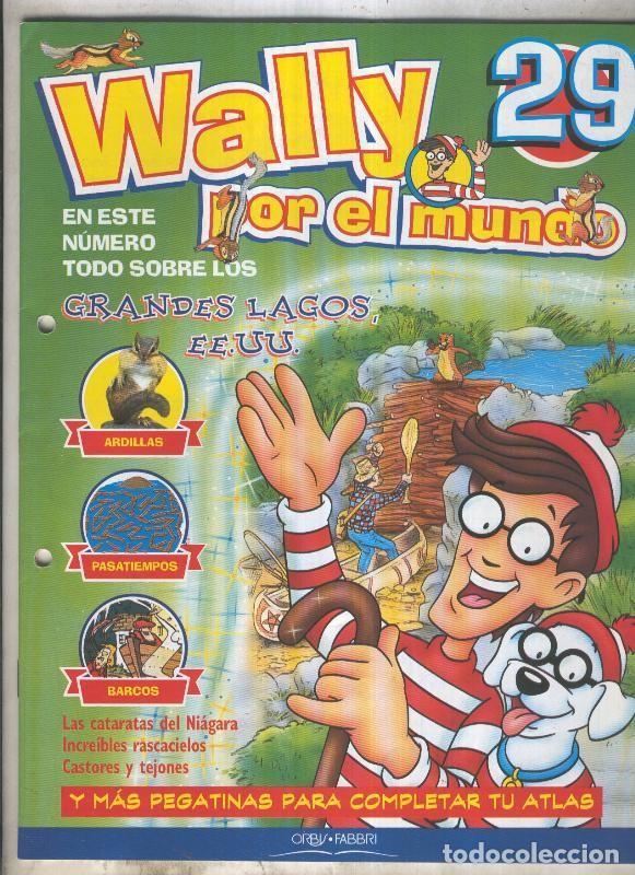 Postcards: Wally por el mundo numero 29: Grandes Lagos, EEUU - Varios