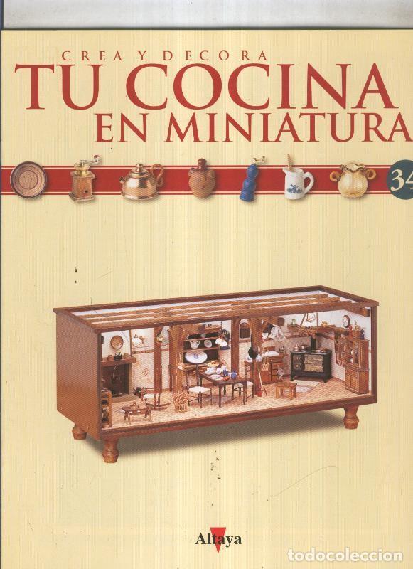 Postales: Crea y decora tu cocina en miniatura fasciculo numero 034 - varios