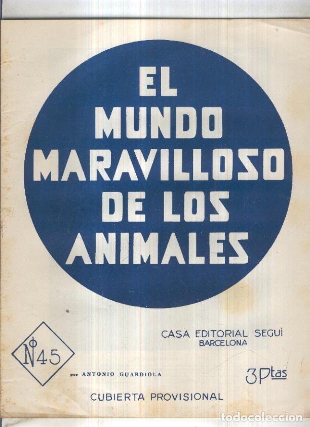 Postales: El mundo maravilloso de los animales numero 45: Patos y gansos - Antonio Guardiola