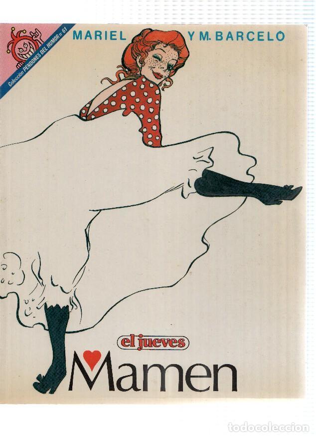 Postkarten: El Jueves: Pendones del Humor numero 061: Mamen - Mariel y M.Barcelo