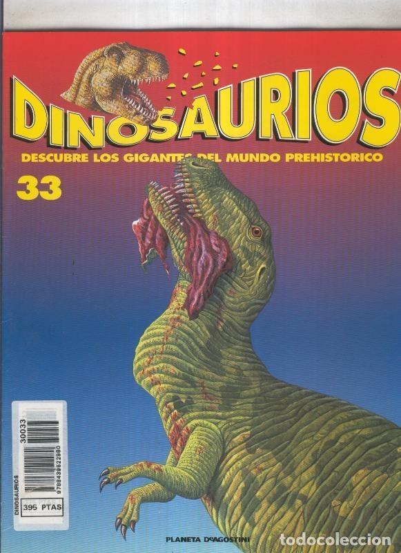 Postales: Dinosaurios fasciculo coleccionable numero 033 - varios