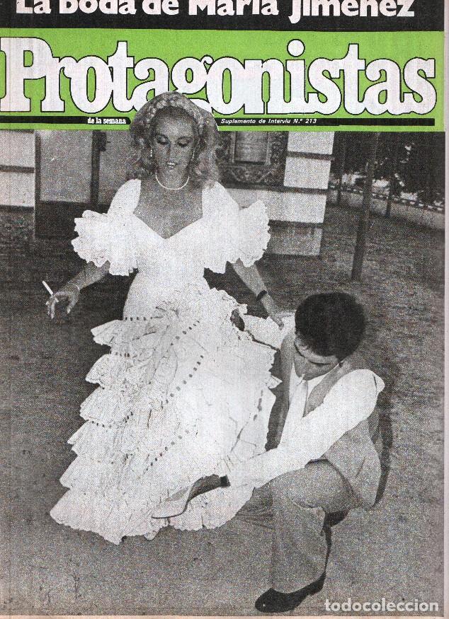 Postales: INTERVIU - BODA MARIA JIMENEZ - Varios