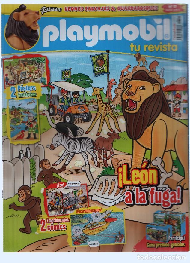 Postcards: Revista PLAYMOBIL Numero 17: Panico en el Zoo (Bauer Media Group 2017) - VARIOS