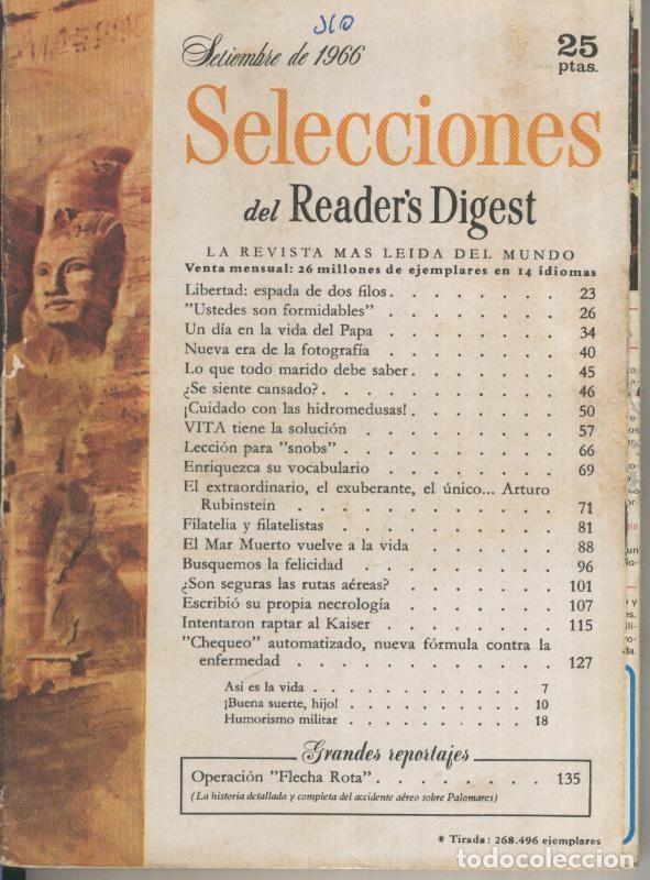 Postales: Selecciones del Readers Digest numero 310 (cubierta estropeada) - Varios