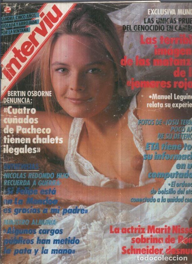 Postales: INTERVIU Numero 0663: MARIT NISSEN, sobrina de Romy Schneider (CUBIERTA AVIEJADA) - VARIOS